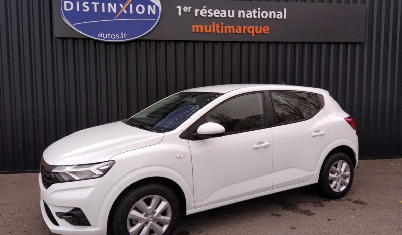 DACIA SANDERO 1.0 TCE 90Ch CVT CONFORT Plein