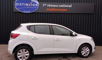 DACIA SANDERO 1.0 TCE 90Ch CVT CONFORT Plein